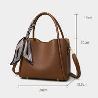 Bolsos de hombro con cintas simples para mujer, bandoleras versátiles de cuero PU de alta capacidad, novedad - details 29