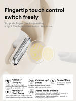 Auriculares inalámbricos Lenovo LP17 Bluetooth 5,3, auriculares para juegos de baja latencia, auriculares HD Call Pro 6 Muisc HIFI Sound, 250mAh - details 13