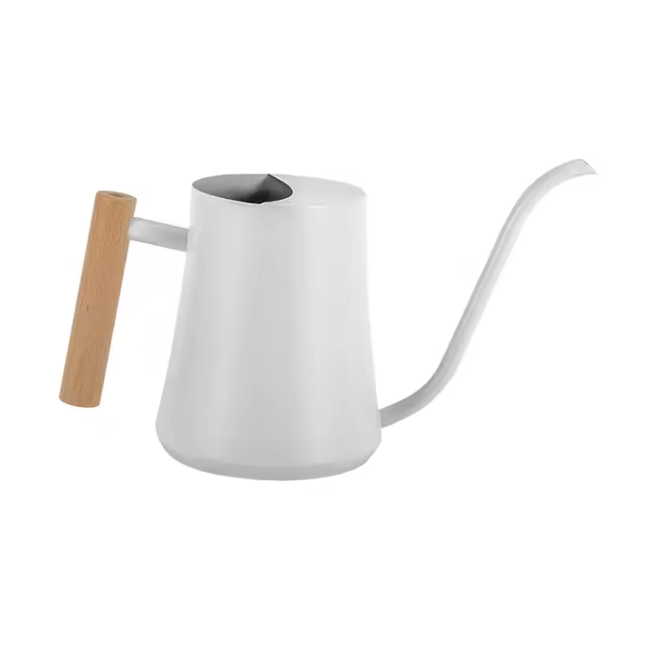 Regadera de acero inoxidable Regadera multiusos de 1 L para oficina de bonsái al aire libre - 1