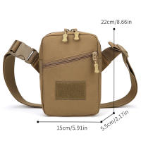 Bolsa táctica de pesca para el pecho, Mini teléfono móvil para hombre, viajes al aire libre, compras, paquete de almacenamiento grande, bolsos de hombro tipo bandolera - details 0