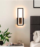 Luz LED de pared para Interior, lámpara de noche minimalista, candelabro de cabecera para decoración del hogar - details 4