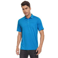 MAGCOMSEN Men's T-shirt Short Sleeve Quick Dry Breathable  Golf Polo Shirt with Pocket - details 35