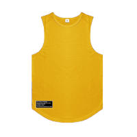 Summer Men's Trendy Brand Printed Gym Sports Bodybuilding Fitness Loose Mesh Quick-drying Workout Sleeveless Shirt - details 18