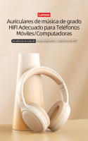 Auriculares Lenovo inalámbricos Bluetooth, auriculares deportivos de baja latencia para juegos, auriculares plegables para deportes, auriculares para música al aire libre, ordenador con micrófono TH30 - details 1