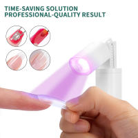 Luz UV Nailpop con Stanp, Mini lámpara portátil para curar uñas, secador de uñas recargable, curado rápido para esmalte de Gel, pegamento en Gel - details 4