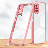 KEYSION-funda transparente a prueba de golpes para Motorola MOTO G30, G20, G10, TPU transparente de silicona + PC, funda trasera de teléfono para MOTO G30, G20, G10 - details 6