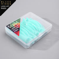 5 pares de pestañas de silicona Blackwings, almohadilla permanente para pestañas, varillas protectoras para levantamiento de pestañas 3D, accesorios para rizador de pestañas, herramientas aplicadoras - details 9