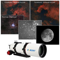 Telescopio SVBONY SV550 con Lente Triple APO F6 de 80mm y Corrector de Campo SV209 para Astrofotografía de Cielo Profundo bundle de 1.0X - details 18