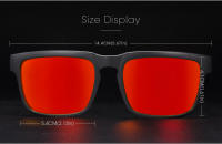 Gafas de Sol Polarizadas Kapvoe para Hombres y Mujeres Moda Pesca Senderismo Esquí Conducción Ciclismo UV400 Gafas Protección UV Material del Marco y Lentes de Plástico - details 4