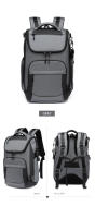 Mochila para Hombres de Gran Capacidad Multifuncional con Múltiples Bolsillos Impermeable Bolsa de Viaje para Negocios Bolsa para Portátil de 15.6 - details 23