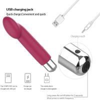 1 unidad de Vibrador de punto G de bala de labio pequeño, Juguetes sexuales, masturbador femenino, consolador estimulador de clítoris, Vibrador, palo de masaje AV - details 2