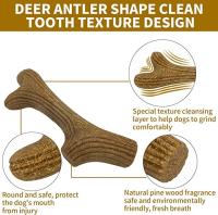 Juguetes de Masticar para Perros de Cervantes de Madera para Aggressive Chewers Grandes Razas Duradero y Resistente - details 7