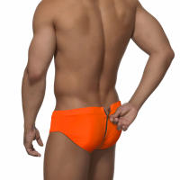 Jessborn pantalones cortos triangulares para hombre, bañador sexy con parte trasera, ropa de baño profesional para playa, primavera y verano - details 8