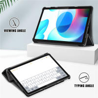 Funda de cuero magnético triple para tableta, cubierta para Realme Pad de 10,4 pulgadas, modelo RMP2102 RMP2103 - details 12