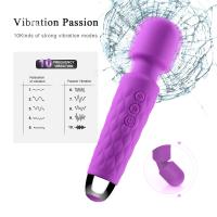 Nuevo Power Potente Mini Wand Massager 10 Velocidades Masturbador Vibrador Para Mujeres Punto G Estimulación del clítoris Vibrador Juguetes sexuales para pareja adulta - details 3