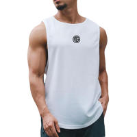 Summer Compression Casual Breathable mesh Tank Top Men Gym Bodybuilding Fitness Sleeveless T-Shirt Workout Muscle Vest Clothing - details 8
