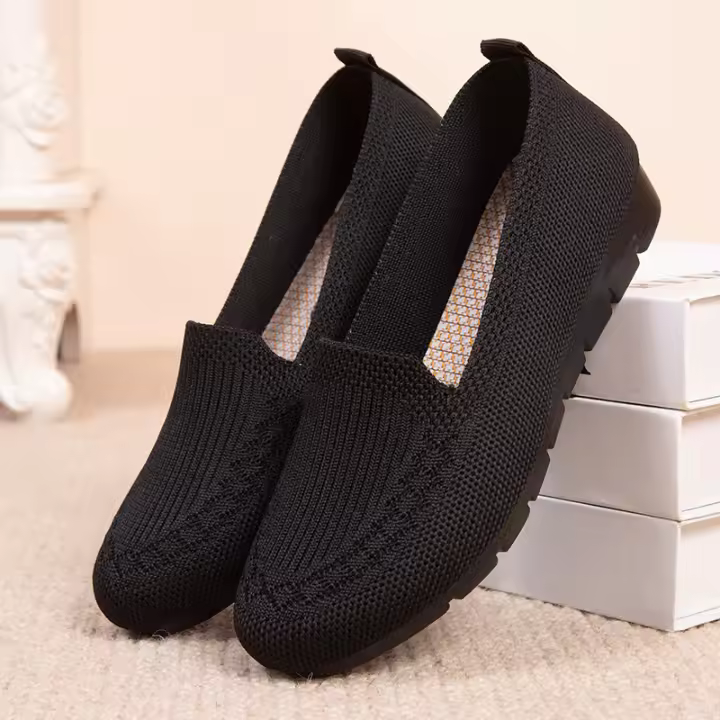 Zapatillas de Malla Transpirable para Mujer Zapatos Casuales Ligeros y Deslizables Regalo para el Día del Padre - 1