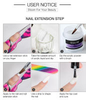 ROSALIND-polvo acrílico y líquido para decoración de uñas, juego de manicura, purpurina de cristal, herramienta de tallado de uñas 3D - details 10