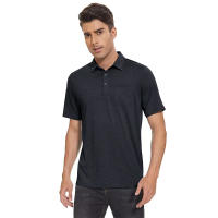MAGCOMSEN Men's T-shirt Short Sleeve Quick Dry Breathable  Golf Polo Shirt with Pocket - details 24