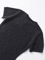 New Women Round Neck Short Sleeve Soft Knit Mini Dresses Casual Vestidos - details 10