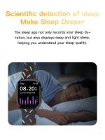T20 Pro Max-reloj inteligente con correa arcoíris, accesorio de pulsera resistente al agua IP67 con pantalla táctil de 2,09 pulgadas, Bluetooth, llamadas y juegos, Serie Completa 8 - details 9