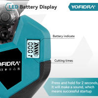 YOFIDRA Tijeras de podar eléctricas sin escobillas de 38 mm, 2 velocidades, inalámbricas, para árboles frutales, bonsáis, tijeras eléctricas para batería de 21 V y 18 V - details 5