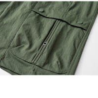 Pantalones Cargo de Verano para Hombres CHAIFENKO Cómodos, Ventilados, Múltiples Bolsillos, Material de Poliéster - details 7
