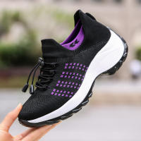 Women Flat Platform Shoes Woman Sneakers for Women Breathable Mesh Tenis Ladies Shoes for Sock Sneakers Zapatillas Mujer - details 13