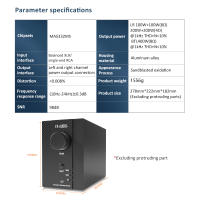 Amplificador de Potencia Digital HiFi FX-AUDIO L07 Entrada Completa y Equilibrada - details 2