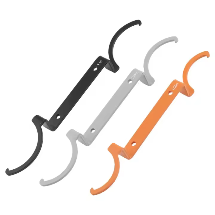 Llave de Bloqueo de Conducción de Aleación de Acero en Forma de C Tamaño Compacto de 1 pulgada 1/2 pulgada 3/4 pulgada Ideal para Espacios Estrechos Para Tighten y Loosen Nuts - 1