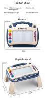 Tablero de dibujo magnético para niños, tablero de Graffiti de Color para bebés, juguetes educativos de dibujo, herramienta de dibujo, regalo para niños - details 6