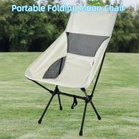 Silla lunar portátil, playa, camping, pesca, ocio, silla plegable al aire libre - details 0