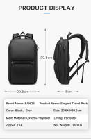 Mochila antirrobo impermeable para hombre y mujer, morral para ordenador portátil de 15,6 pulgadas, para trabajo diario, negocios, escolar, novedad de 2022 - details 3