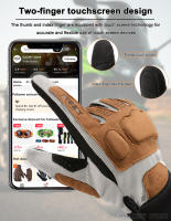Guantes de Moto SUOMY para Verano Antideslizantes para Hombres y Mujeres Luvas de Carrera con Pantalla Táctil de Todo Dedo - details 7
