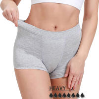 Ropa interior menstrual femenina de 4 capas de gran tamaño con absorción de flujo pesado, ropa interior fisiológica a prueba de fugas, 1 pieza. - details 31