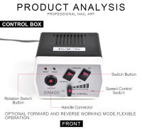 Máquina de perforación de uñas KADS 300RPM Herramienta de manicura eléctrica Equipo de uñas de acrílico Herramienta de pendiure - details 2