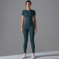 Hamidou Conjunto Deportivo Top de Yoga de Cintura Alta y Pantalones de Yoga - details 17