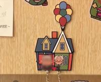 Soporte de Llaves de Pareja Creativo en Forma de Globo Decoración Ligera para Cocina - details 0