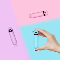 Mini Bullet Jumping AV Stick huevo masajeador punto G vibración clítoris vaginal consolador estimulador vibrador adultos juguetes sexuales para mujeres - details 0