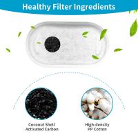 Filtradores de Agua para Fuente de Gatos de Acero Inoxidable 16 Paquetes, Flujo Ajustable, 108oz/3.2L & 67oz/2L Suministros para Mascotas - details 4
