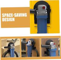 Soporte para lijadora en ángulo, soporte para lijadora en ángulo, soporte multiusos montado en la pared, soporte para pulidor para tiendas, banco de trabajo, 2 uds./4 Uds. - details 1