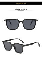 Gafas de Sol Cuadradas Retro de Alta Calidad para Hombres Deportes y Moda - details 5