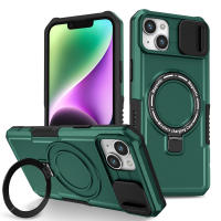 KEYSION-funda con anillo para teléfono móvil, cubierta protectora deslizante para cámara, compatible con iPhone 15 Pro Max 15 Plus, 14 Pro Max - details 12