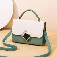Bolso de mano de cuero PU de alta calidad para mujer, bandolera de hombro de diseñador de marca de lujo, bolso de mano pequeño - details 3