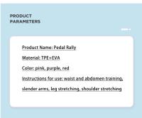 Cuerda de Tensión Multifuncional para Yoga Pedal de Entrenamiento para Adelgazar las Piernas - details 9