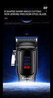 Cortadora de pelo profesional Kemei KM-1550 para hombres, pantalla LED, interfaz USB inalámbrica de bajo ruido, cortadora de pelo Máquina para cortar cabello - details 2