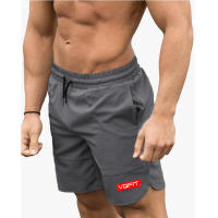 Gym Summer Classic Sport Breathable Quick Dry Shorts Fitness Bodybuilding Workout Male Bottoms Pants Beach Training Sweatpants - details 4