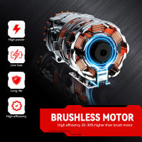 ONEVAN-motosierra eléctrica telescópica sin escobillas, 3500W, 3 en 1, tijeras para ramas altas, herramienta de poda de jardín para juego de pines de batería Makita - details 11