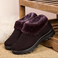 Women Platform Short Boots Casual Slip On Plush Lined Boots Comfortable Winter Boots - details 5