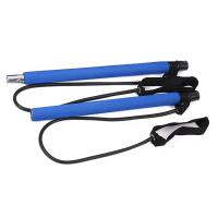 Kit de barra de Pilates portátil, banda de resistencia, palo de Yoga y Pilates, barra de ejercicio de Yoga, lazo para el pie para estiramiento de Yoga, esculpir, torsión, abdominales - details 8
